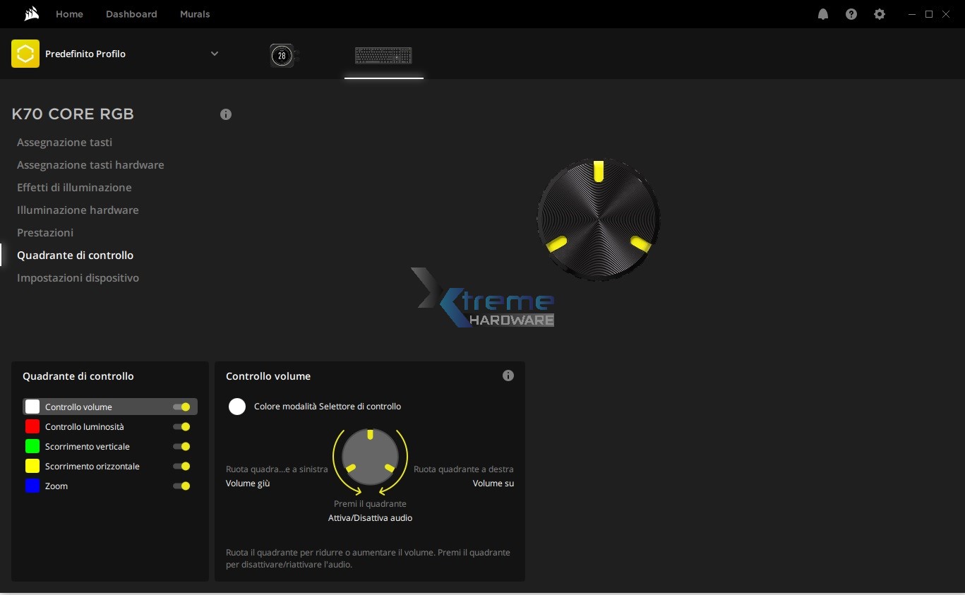 Corsair K70 CORE iCUE 11 a57f0