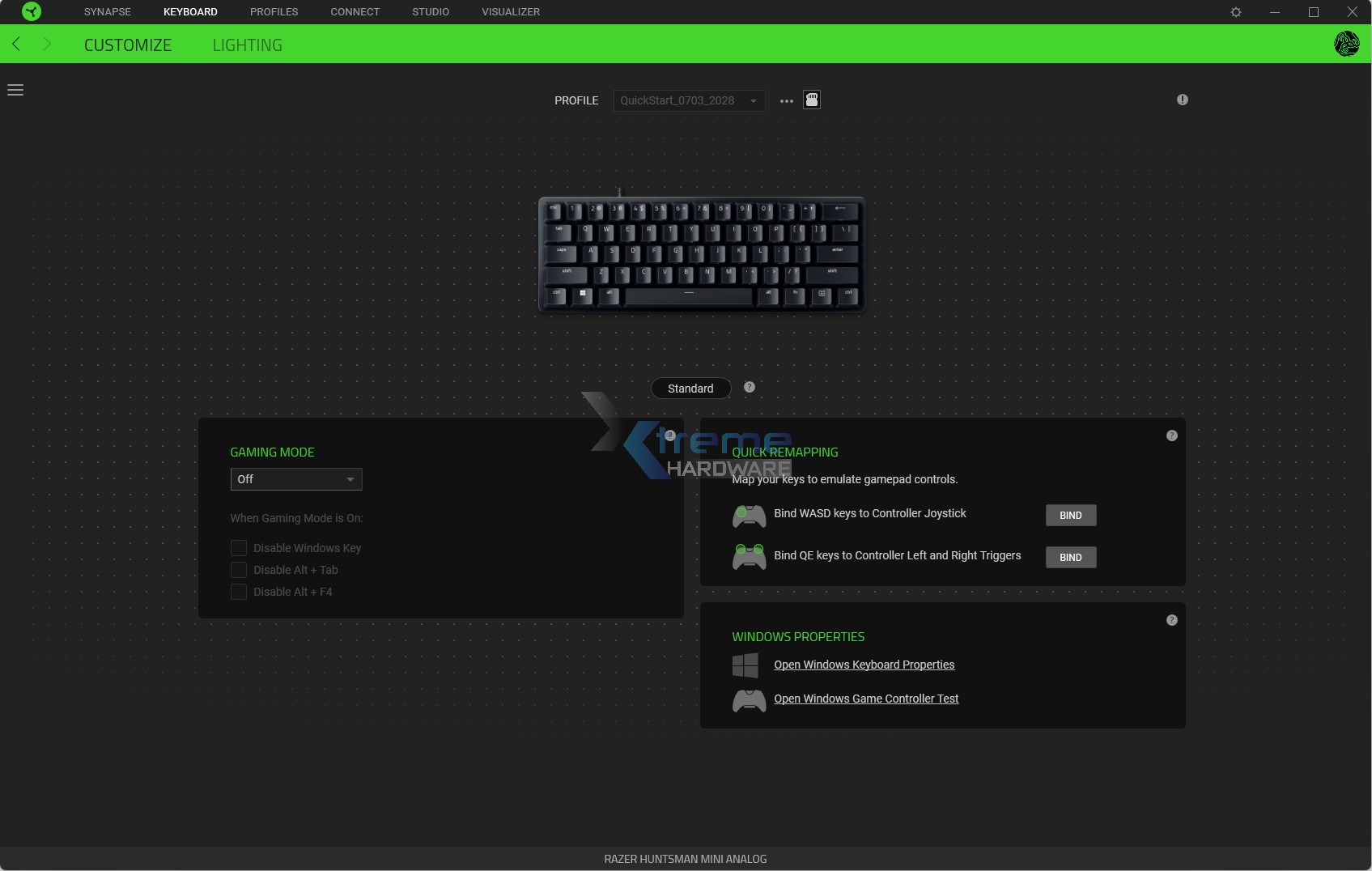 Razer Synapse Huntsman Mini Analog 2 7e2a8