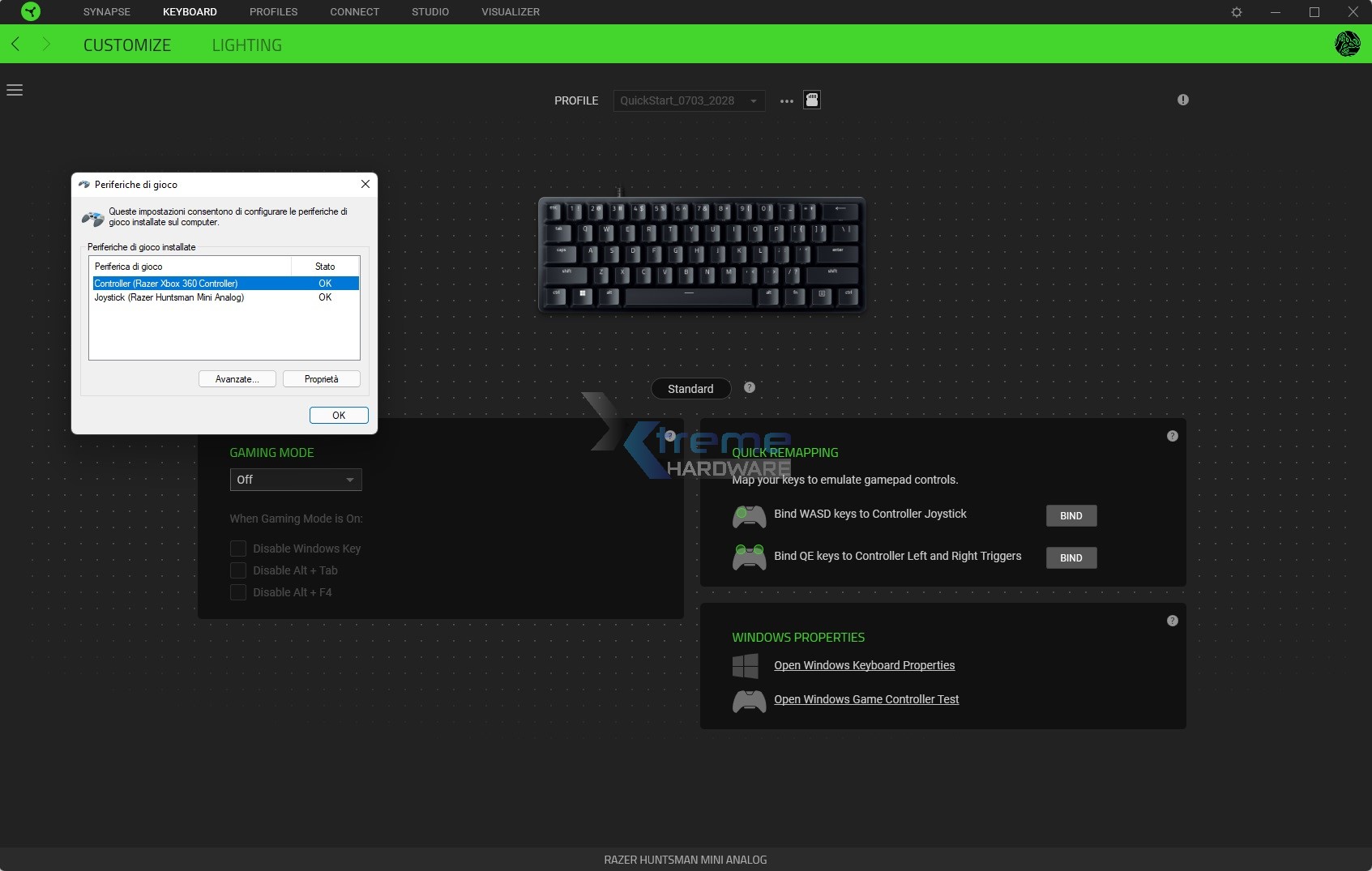 Razer Synapse Huntsman Mini Analog 8 4f00d
