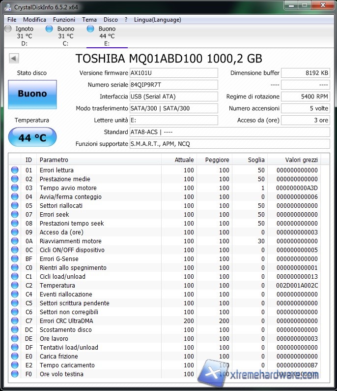 Toshiba MQ01ABD